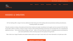 Hoodie And Sweater Manufacturers | Oh Two Clothing - hoodie supplier