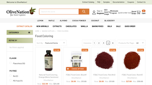 Food Coloring | Natural & Plant-Based Bulk Food Colors - OliveNation - natural food color supplier