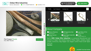 Omkar Wire - Manufacturer of Copper Wire Braids and Strand & Copper ... - copper wire dealers