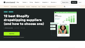 12 Best Shopify Dropshipping Suppliers (+ How to Choose One) - best dropshipping supplier