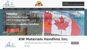 KW Materials Handling Inc. - material handling equipment supplier