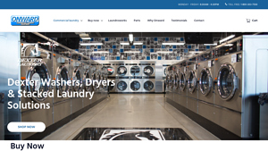 Onward Commercial Laundry Equipment Kitchener, Canada - coin operated laundry equipment supplier
