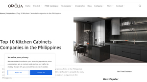 Top 10 Kitchen Cabinets Companies in the Philippines - kitchen cabinet supplier