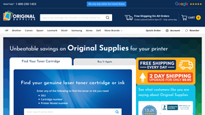 Original Supplies - OEM Toner Ink Supplies - HP, Brother, Xerox, Canon - printer cartridge supplier