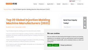 Top 20 Global Injection Molding Machine Manufacturers (2023) - plastic injection machine supplier