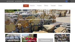 Dallas Stone Supply & Wholesale Nursery - Outdoor Warehouse Supply - landscape rock supplier