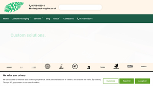 Packaging Supplies, Design and Printing | UK Supplier - package supplier