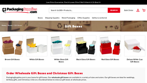 Retail Gift Boxes, Packaging Gift Boxes - PackagingSupplies.com - gift box supplier