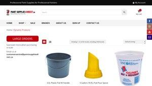 Dynamic Products - Paint Supplies Direct - dynamic suppliers