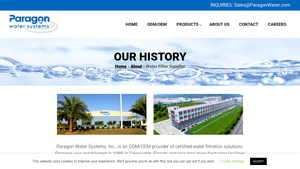 Water Filter Supplier - Paragon Water Systems - water filter supplier