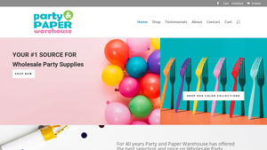 Party and Paper Warehouse | Your #1 source for all your party needs! - disposable tableware supplier