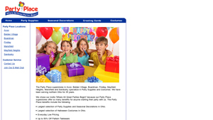 Party Place Stores - Party Supplies and Costumes - party city supplier