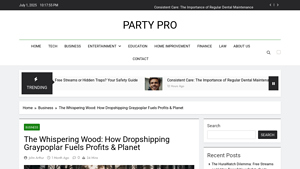 The Whispering Wood: How Dropshipping Graypoplar Fuels Profits & Planet - gray poplar supplier