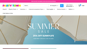 Party Shop Perth - Party Stores Perth - Party Town - party shop suppliers