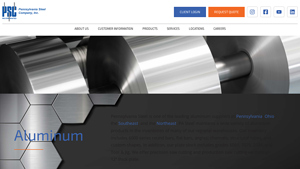Aluminum Distributor | Pennsylvania Steel - aluminium metal suppliers