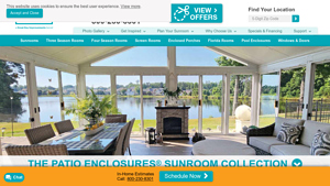 Sunrooms, Three Season Rooms, Solariums, Screen Rooms | Patio Enclosures - patio enclosure supplier