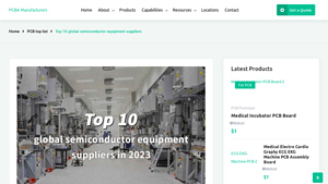 Top 10 global semiconductor equipment suppliers - semiconductor equipment supplier
