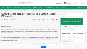 Circuit Board Repair: How to Fix a Circuit Board Efficiently - PCBasic - electronic board repair