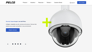 CCTV Solutions, Security Cameras, Sensors & Devices | Pelco - security system supplier