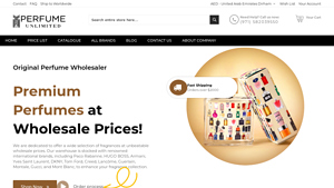 Distributor & Wholesaler of Fragrance Brands | Perfume Unlimited - fragrances supplier