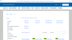Wholesale Dog Toys - Pet Palette Distribution - dog toy supplier