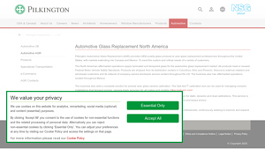 Automotive Glass Replacement North America - Pilkington - auto glass suppliers