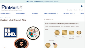 Enamel Pins: Custom Lapel Pins Made in USA | PinMart - enamel pin supplier