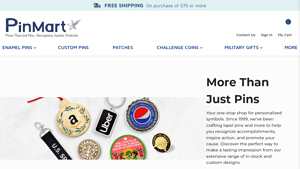 Customizable and Affordable Lapel Pin Store | PinMart - lapel pin supplier