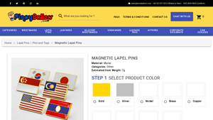 Magnetic Lapel Pins - Pinoy Ballers - lapel pin supplier