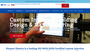 Custom Injection Molding | Pioneer Plastics - plastic injection molding companies