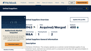 United Suppliers 2025 Company Profile: Valuation, Investors ... - united suppliers