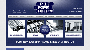 Steel Pipe Distributor: New & Used Piping & Structural Steel | P.I.T. Pipe - steel pipe supply
