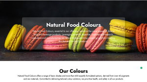 Natural Food Colours Manufacturer | Water & Oil Soluble Natural Colours - natural food color supplier