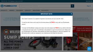 PlumbMaster - plumbing supplier