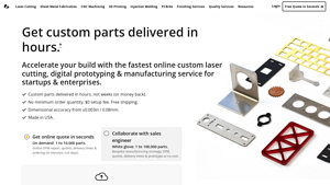 Metal & plastic laser cutting. Get online quote in seconds. - laser cutter service