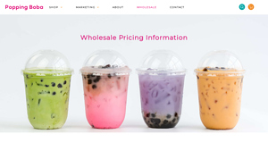 Wholesale | Shop Popping Bobas and Bubble Tea Supplies - boba supplier