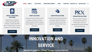 Portable Bathrooms, Mobile Showers & Laundry Trailers - portable toilet supplier