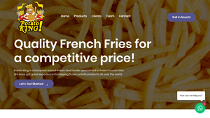 Potato King - Frozen-food trading company - fries supplier