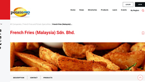 French Fries (Malaysia) Sdn. Bhd. - PotatoPro - fries supplier