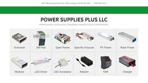 Power Supplies Plus LLC - Power Supply, Meanwell Power Supply - power supplier