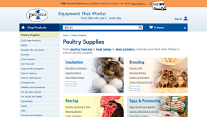 Chicken and Poultry Supplies - Premier1Supplies - chicken supplier