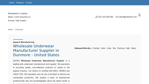 Wholesale Underwear Manufacturer Supplier | Dunmore - United States - apparel supplier in dunmore