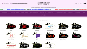 Gel Polish - Princess Nail Supply - uv gel supplier