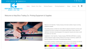 Printing Equipment - Home - printing equipment supplier