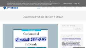 Customized Vehicle Stickers & Decals | Printixels™ Philippines - decal supplier