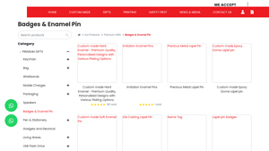 Badges & Enamel Pin - Printmy Sdn Bhd - enamel pin supplier