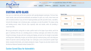 Custom Auto Glass for Windshields & Windows | ProCurve Glass - auto glass suppliers