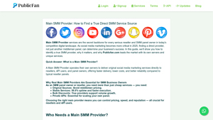 Main SMM Provider: How to Find a True Direct SMM Service Source - main supplier of smm services