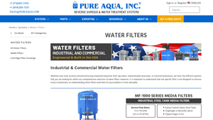 Water Filters | Industrial & Commercial - Pure Aqua, Inc. - water filter supplier