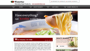 Ramen Distributor - Wismettac Asian Foods | Shirakiku Brand - ramen noodles supplier